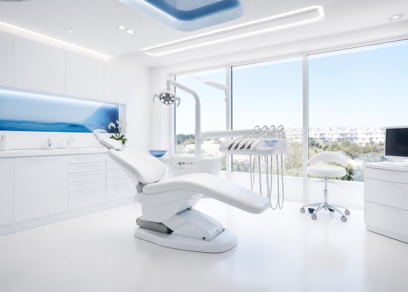Jasne, sterylne wnętrze kliniki w Białymstoku